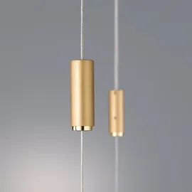 quitani Tolu 1-flg. dimmbar 179 cm Gold/Messing