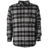 Forsberg Reyvo II Flanellhemd / grau/schwarz / M