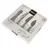 Boska Käsemesser-Set Mini Copenhagen 4-tlg. Edelstahl Silber