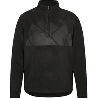 Ziener Kinder JONKI Skipullover Skirolli Funktions-Shirt | atmungsaktiv Fleece warm, black, 152