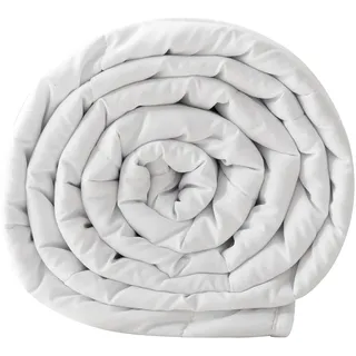 Good Nite Bettdecke Sommerdecke 155x220 cm Sommer Steppdecke Bettdecken Leichte Sommerdecke Mikrofaser Daunendecke Ssteppdecke für den Sommer Weiß (155x220 cm)