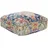 Beliani Pouf Baumwolle 50 x 20 x 50 cm Mehrfarbig