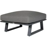 Diamond Garden Nora Modul-Lounge Hocker Aluminium grau/weiß