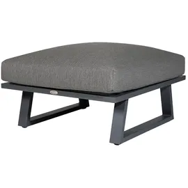 Diamond Garden Nora Modul-Lounge Hocker Aluminium grau/weiß