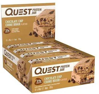 Quest Nutrition - Quest Bar Proteinriegel 12 x 60g Geschmacksrichtung Double Chocolate Chunk