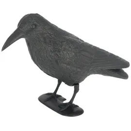 Esschert Design Vogelschreck Krähe schwarz