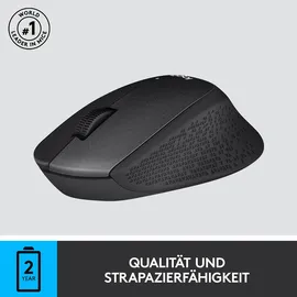 Logitech M330 Silent Plus schwarz