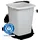 Durable Abfallbehälter Durabin ECO 90 1800505050 Rechteckig Kunststoff Grau
