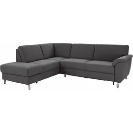 sit&more Ecksofa »Texel L-Form«, mit Federkern, wahlweise mit Bettfunktion und Bettkasten