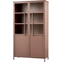 Woood Vitrine Exhibit 99 x 44 x 170 cm Braun