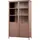 Woood Vitrine Exhibit 99 x 44 x 170 cm Braun