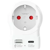 SKROSS Reiseadapter Weiß 2 St.