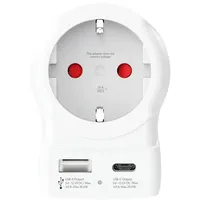 SKROSS Reiseadapter Weiß 2 St.