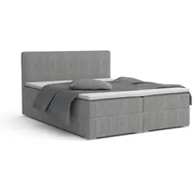 dein schlaf 24 BOXBETT LON IV 160/200 in Cord Schwarz H3 - Schwarz