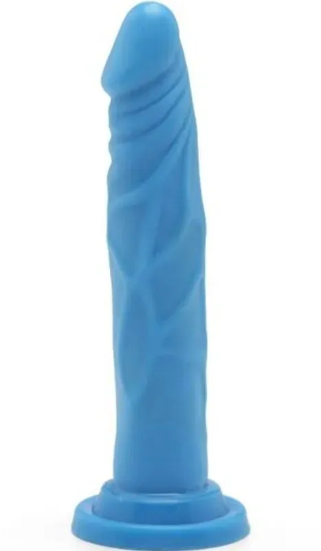 GET REAL - HAPPY DICKS DONG 19 CM BLAU