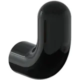 Vitra Liquid Handtuchhaken rund Schwarz hochglanz A4456839