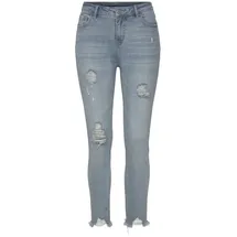 Buffalo Destroyed-Jeans Damen blue-washed Gr.36