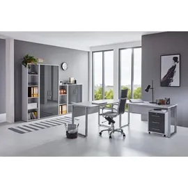 BMG Möbel Büro Office Edition Set 4 grau