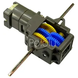 Tamiya 70167 Single Gearbox (4-Speed) Kit, 12,7:1, 38:1, 115:1, 344:1 Übersetzungen, 3V Betrieb