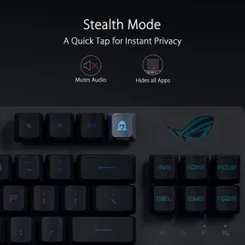 Asus ROG Strix Scope RX TKL DX Wireless Franz. Layout