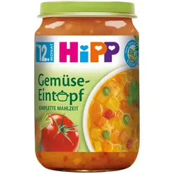 Hipp Bio Gemüse Eintopf ab dem 12. Monat 250G