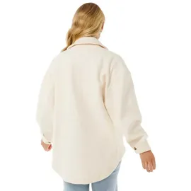 Rip Curl High Tide Fleece Shacket Jacke Weiß S