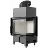 Kratki Luftkamin | FLOKI S | 8 kW | Rechts | Farbwahl Brennraum