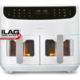 Medion P20 XXL Heißluftfritteuse 8,7 l 2.600 Watt weiß