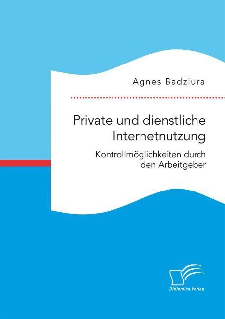 Private Und Dienstliche Internetnutzung. Kontrollmöglichkeiten Durch Den Arbeitgeber - Agnes Badziura  Kartoniert (TB)