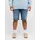 Jack & Jones PlusSize Shorts "JJIRICK JJORIGINAL SHORTS AT 999 PLS", Herren, Gr. 44 (5XL), N-Gr, blau denim, Web, Obermaterial: 54% Baumwolle, 33% Polyester, 7% Lyocell, 4% Viskose, 2% Elasthan, JACK & JONES PLUSSIZE, unifarben, regular fit knielang, Hosen Shorts