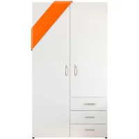 SchlafKONTOR Harry 101 x 176 x 51 cm weiß
