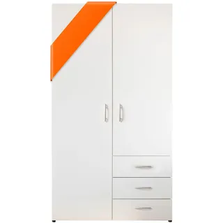 SchlafKONTOR Harry 101 x 176 x 51 cm weiß
