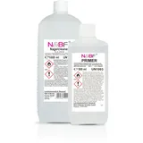 NAILS FACTORY | N&BF Spar Set Nagel Cleaner 1000ml & Primer 500ml – Cleaner für Gelnägel – Haftvermittler – Nail Cleaner 1L – 70% Isopropanol 30% Wasser kosmetisch