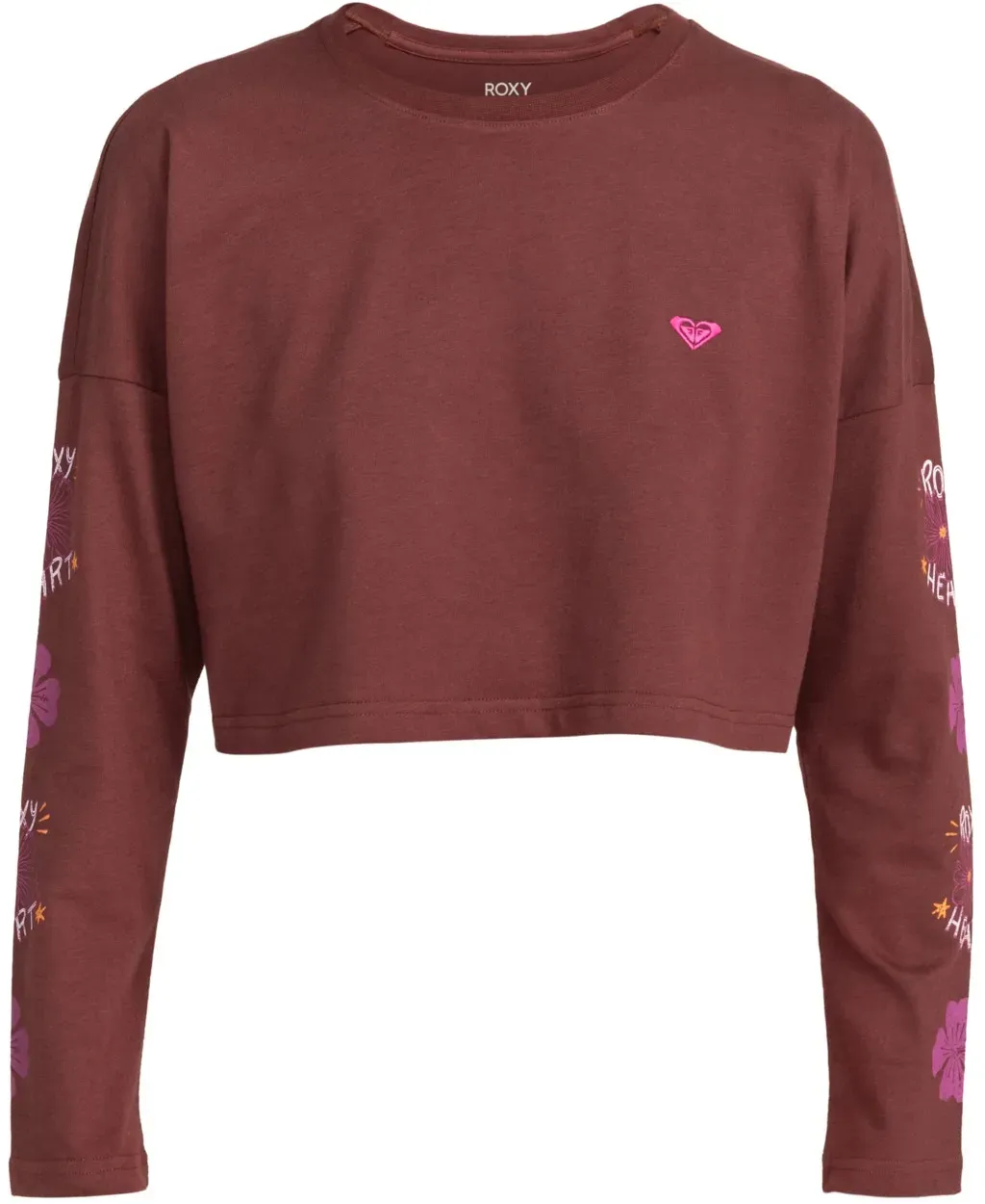 Roxy Langarmshirt »Desire To Love B« Roxy Bitter Chocolate XS