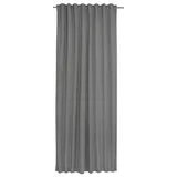 ELBERSDRUCKE Thermovorhang Embrace (B x H: 140 x 255 cm, 100 % Polyester, Grau)
