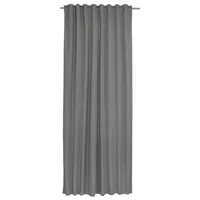 ELBERSDRUCKE Thermovorhang Embrace (B x H: 140 x 255 cm, 100 % Polyester, Grau)