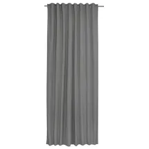 ELBERSDRUCKE Thermovorhang Embrace (B x H: 140 x 255 cm, 100 % Polyester, Grau)