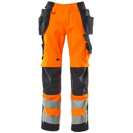 Mascot Wigan Handwerkerhose, hi-vis orange/schwarzblau 82C47
