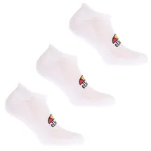 Ellesse Rebi Trainer Liner Sneakersocken 3er Pack Weiß 47-49