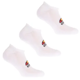 Ellesse Rebi Trainer Liner Sneakersocken 3er Pack Weiß 47-49
