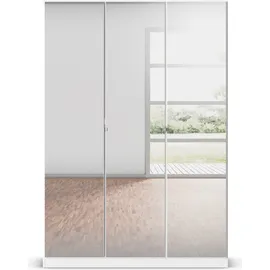 Rauch Drehtürenschrank Reflect 136 x 197 x 54 cm Weiß