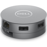 Dell DA305 (USB C), Dockingstation + USB Hub, Silber