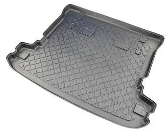 Gummimatte für den Kofferraum des Mitsubishi Pajero IV (ab 2004) Wagon Long, 5/7 Sitze (3. Reihe umgeklappt)