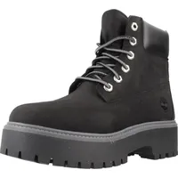 Timberland Womens 6 Inch Lace UP Waterproof Boot jet black 8.5 Wide Fit
