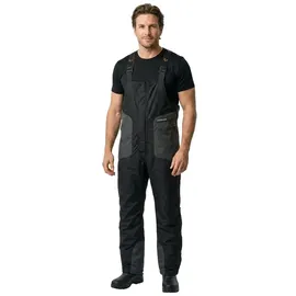 Savage Gear Heatlite Thermo Bib and Brace Black Ink/Grey - Angelhose, Größe:M