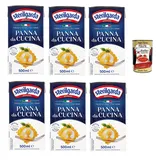 Sterilgarda Panna Da Cucina,Italienische Kochsahne 6x500ml+Polpa 400g