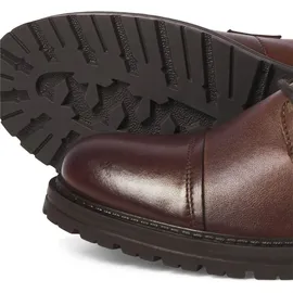 JACK & JONES Herren JFWDEXTER Leather Boot SN Schnürstiefelette, Brown Stone, 40 EU