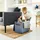 Rotho Maloja Aufbewahrungsbox 40,0 x 29,0 x 29,5 cm 2-tlg. blau