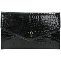 Falcon International Bags NOBO - Abendtasche 'Envelope' Clutch Schwarz
