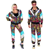 w widmann milano party fashion 80er Jahre Trainingsanzug Kostüm Herren XL